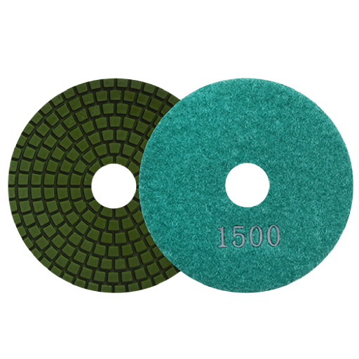 [AU598PD2765] PAD DIAMANTE AUSTROMEX C/VELCRO 4" P/MÁRMOL G1500 (2765)(H)