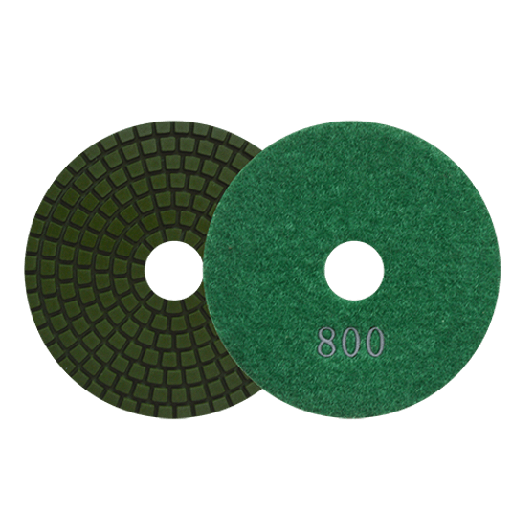 [AU597PD2764] PAD DIAMANTE AUSTROMEX C/VELCRO 4" P/MÁRMOL G800 (2764)(H)