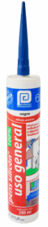 [PPSSY21PUGN280] PENNSYLVANIA SILICÓN 100% USO GENERAL NEGRO 280ML