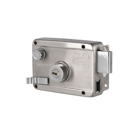 [PHCE4000IFI] CERRADURA PHILLIPS HS-4000-AS 6 INSTAFÁCIL IZQUIERDA ACERO INOXIDABLE SOBREPONER (MX2661)(H)