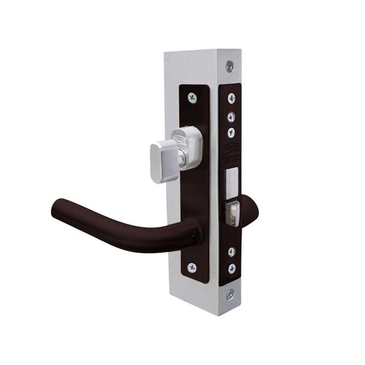 [PHCE570MX4795] CERRADURA PHILLIPS 570 MANIJA-MANIJA NEGRA P/ALUMINIO (MX4795)(H)
