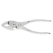 [KL4016P] PINZA TULMEX P/MECÁNICO CROMO 6" (401-6P) (H)