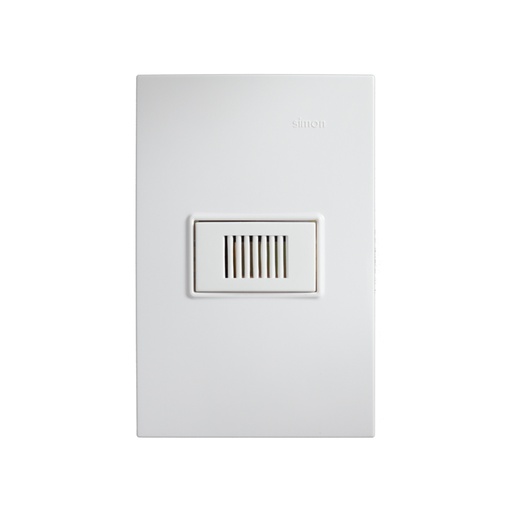 [SI-S23806-90] PLACA SIMON C/1 ZUMBADOR BLANCO (23806-90)(E)