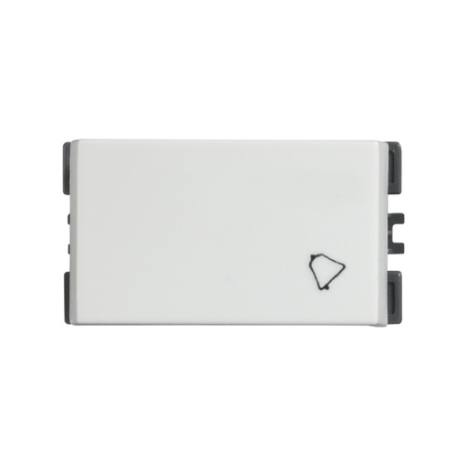 [SIPUB] PULSADOR SIMON UNIPOLAR DE CAMPANA BLANCO (25150-30)(E)