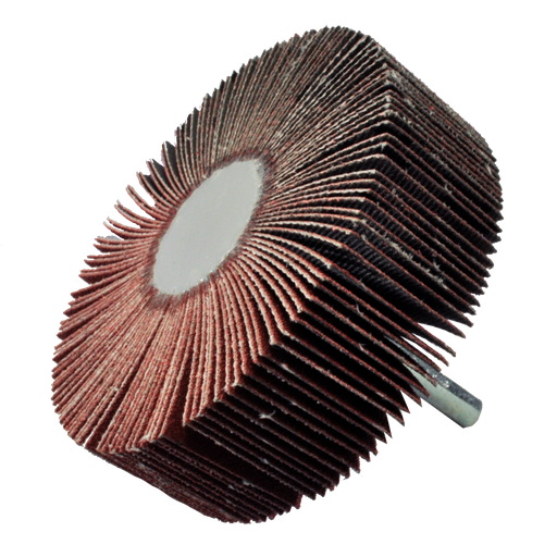 [AU414RFV0907] RUEDA FLAP AUSTROMEX C/VÁSTAGO 3" GRANO 120 (907)(H)