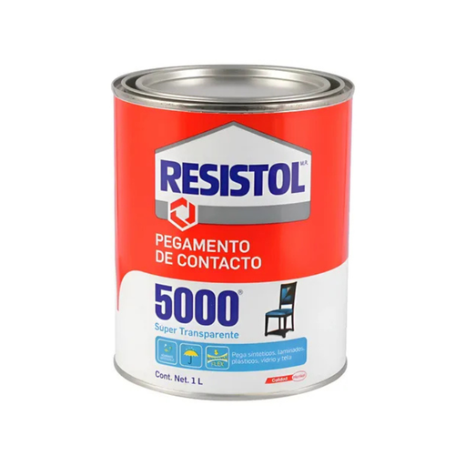 [HER5000ST1000] RESISTOL 5000 SÚPER TRANSPARENTE 1 LT