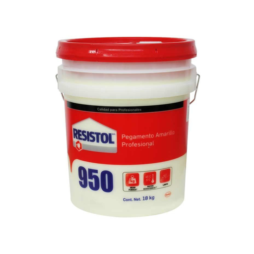[HERC18000A] RESISTOL 950 AMARILLO P/CARPINTERO 18KG