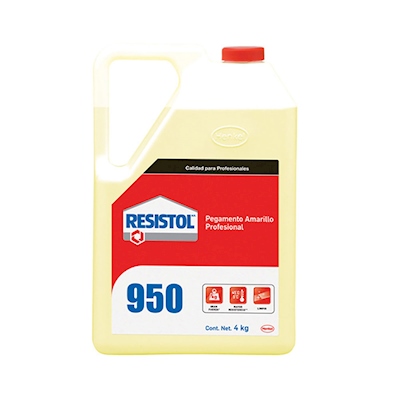 [HERC04000A] RESISTOL 950 AMARILLO P/CARPINTERO 4KG