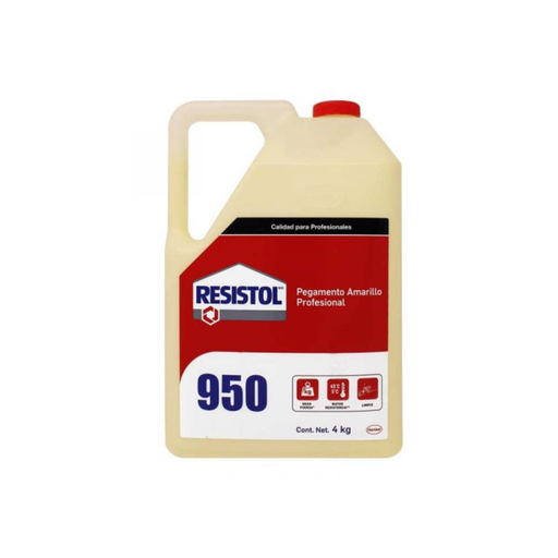 [HERC04000A] RESISTOL 950 AMARILLO P/CARPINTERO 4KG