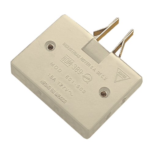 [ERY12-WD0502] ROYER MULTICONTACTO TRIPLE MARFIL 15A (WD0502)(E)