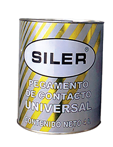 [SLRADCOU81-4L] SILER ADHESIVO DE CONTACTO UNIVERSAL 4LT