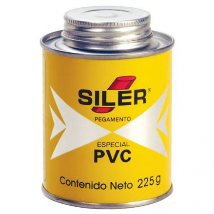 [SLRADP13VC225] SILER ADHESIVO P/TUBERÍAS PVC AMARILLO 230GR   (2258)
