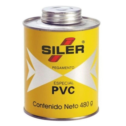 [SLRADP14VC480] SILER ADHESIVO P/TUBERÍAS PVC 510GR AMARILLO   (4801)