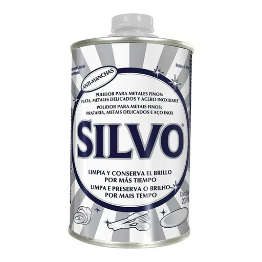 [RBLMS4] SILVO LIMPIA PLATA 200ML