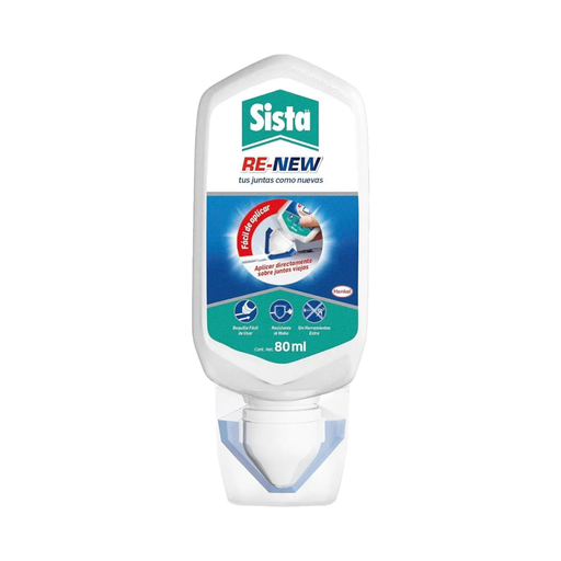 [HESDSF1724] SISTA RE-NEW RENOVADOR DE JUNTAS BLANCO 80ML