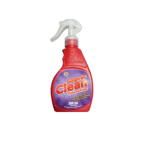 [SL-CLQM0300ML] SOLPRAC CLEAN QUITA MANCHAS C/ATOMIZADOR 300ML