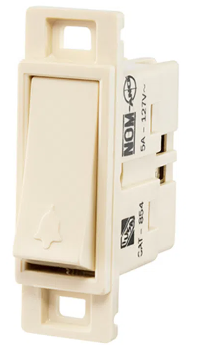 [IUTT854M] IUSA TRADIZIONE BOTÓN TIMBRE MARFIL 854M (399414)(E)