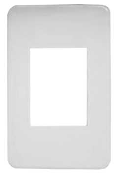 [IUTP3V658B] IUSA TRADIZIONE PLACA 3 VENTANAS BLANCO 658B (202009)(E)