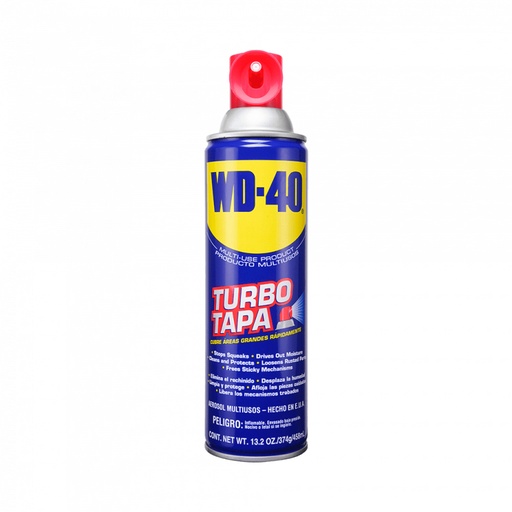 [MMWAL382] WD-40 13.2 OZ AEROSOL MULTIUSOS TURBO TAPA (52124) 