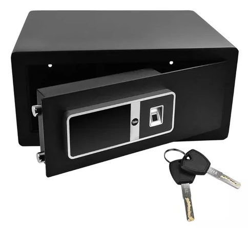 [YACAJAFMX89882] CAJA FUERTE BIOMÉTRICA YALE LAPTOP  NEGRA (MX89882)