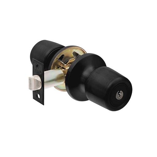 [YACEPORMX89827] CERRADURA YALE OSLO RECÁMARA NEGRO (MX89827)