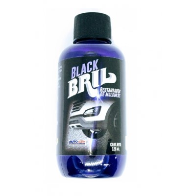 [MBMREST125] METALBRIL BLACK BRIL RESTAURADOR MOLDURAS 125 ML (0349)