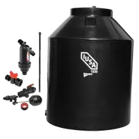 [IUVSERV-TIN-N] IUSA TINACO TRICAPA NEGRO C/ACCESORIOS 1100LT (267337)
