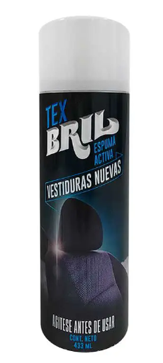 [MBMTEX433] METALBRIL TEX BRIL ESPUMA 433 ML (0196)