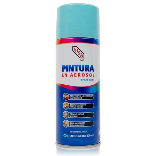 [IUXPAXAZC] IUSA PINTURA EN AEROSOL AZUL CLARO 400ML (618810)(E)