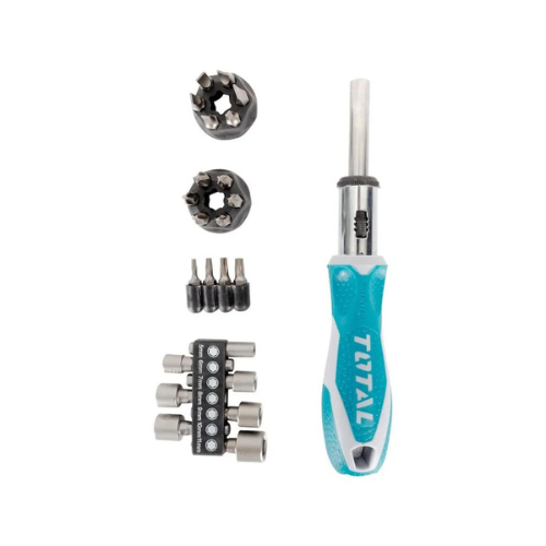 [IU-TC618686] IUSA DESARMADOR TIPO MATRACA C/16 PUNTAS Y 7 DADOS (618686)