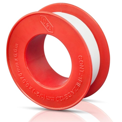 [IU-6CINTEFSR] CINTA TEFLÓN IUSA SELLA ROSCA 1/2" X 6.6M (604382)