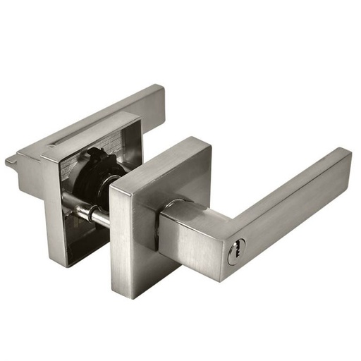 [YACEMACAST4979] CERRADURA CASTELLI YALE MANIJA RECÁMARA NÍQUEL SATINADO (MX4979)