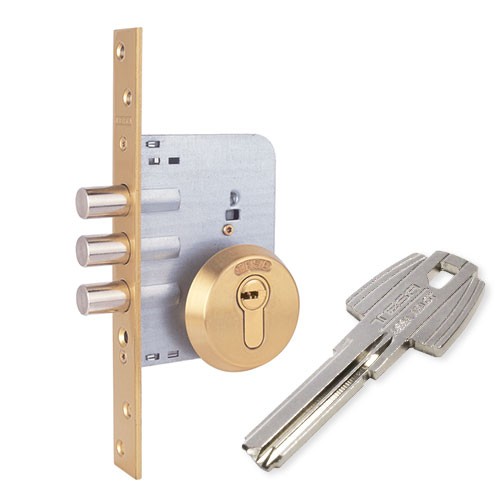 [PHTCMECMX80076] MECANISMO TESA RB101 LATÓN S/CILINDRO (MX80076)