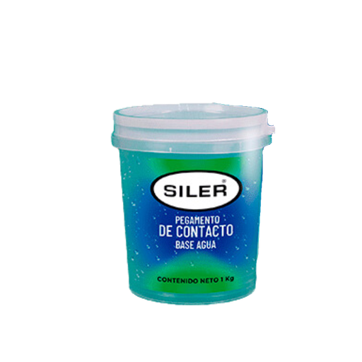 [SLRADCOW] ADHESIVO DE CONTACTO BASE AGUA AZUL VERDOSO 1KG