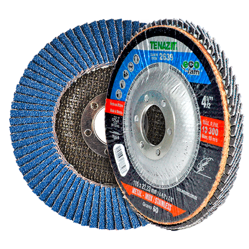 [AU312DLE2639] DISCO AUSTROMEX LAMINADO 4-1/2" X 7/8" GRANO 60 P/DESBASTE (2639)(H)