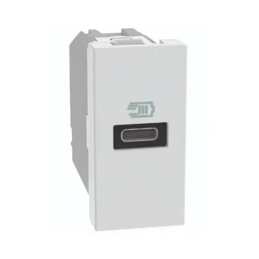 [BTZQQNCW4192] QUINZIÑO GO CARGADOR USB TIPO C BLANCO (JW4192CQ)(E)