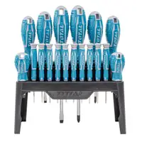 [IU-TC6196410] IUSA JUEGO DE 18 DESARMADORES C/MANGO COMFORT GRIP (619410)