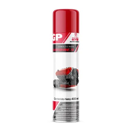 [GP-AUA2391A] AEROSOL GENERAL PAINT ESMALTE P/MOTOR ROJO (A2391)(E)