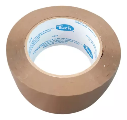 [TKCCE278-12] CINTA EMPAQUE TUK (278C) CANELA JUMBO 48MM X 150M INDIVIDUAL