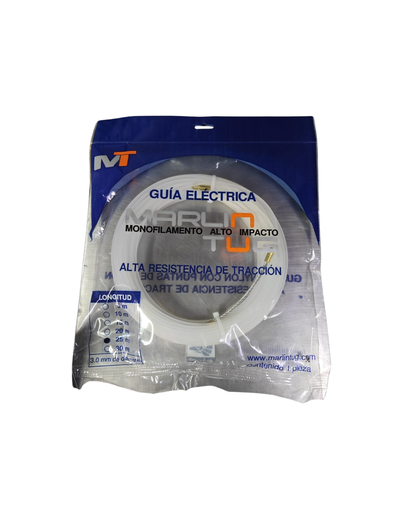 [AL-M-TUG-25M] GUIA ELÉCTRICA HIRLON NYLON 3MM 25M