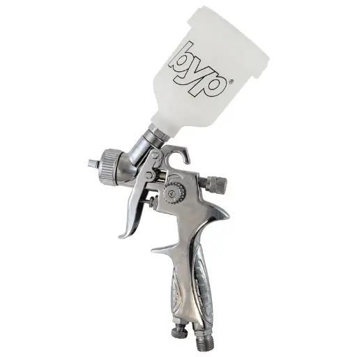 [BYP-02-0D] BYP PISTOLA HVLP MINI DE GRAVEDAD 0.8MM (PVP)