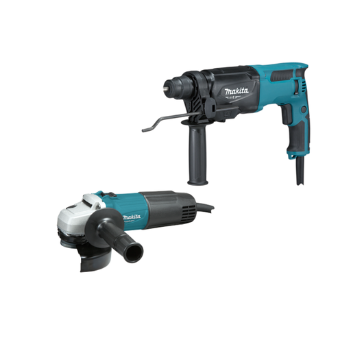 [MKTESM-CMB01] COMBO MAKITA MARTILLO ROTATIVO M8701B + MINI ESMERIL M0901B 