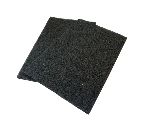 [AU841665] ALMOHADILLA DE FIBRA AUSTROMEX NEGRA 9” X 6"(665) 