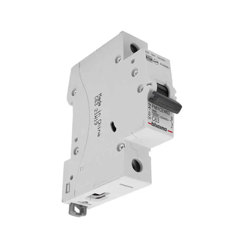 [BTZQQQ-06-FN8163] BTICINO INTERRUPTOR MINI DIN 1X63 (FN81CEW63)
