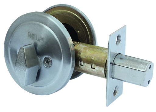 [PHCER002] CERROJO PHILLIPS B260P LLAVE-MARIPOSA ACERO INOXIDABLE BLISTER (MX81002)