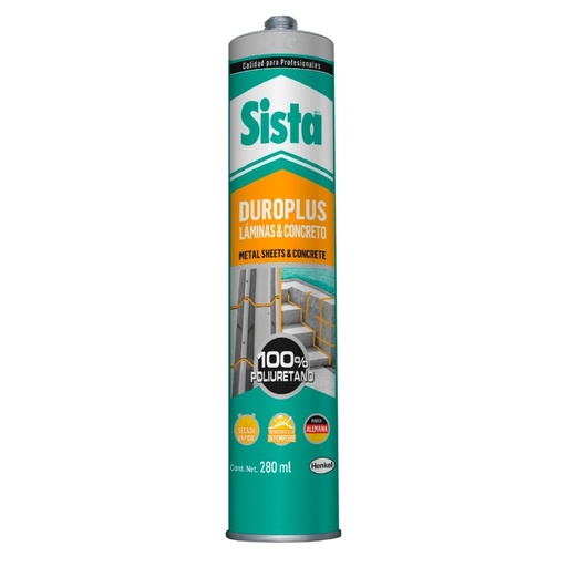 [HESDC100B280] SISTA P800 DUROPLUS POLIURETANO BLANCO 280ML